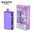 Waspe Original 100k sedutan Vape pakai buang 2in1